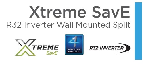 Midea Xtreme SavE R32 Inverter Wall Mounted Split Unit Air-Conditioner