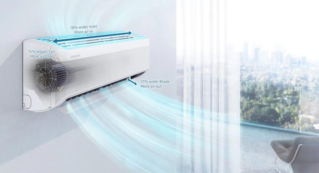 Samsung aircon fast cooling